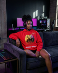 Red game on hoodie with Blocks Controller
