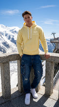 Yellow Plain Hoodie