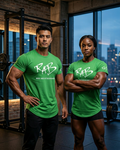 Green Drop Cut T-shirt: with one free Activewear T-shirt